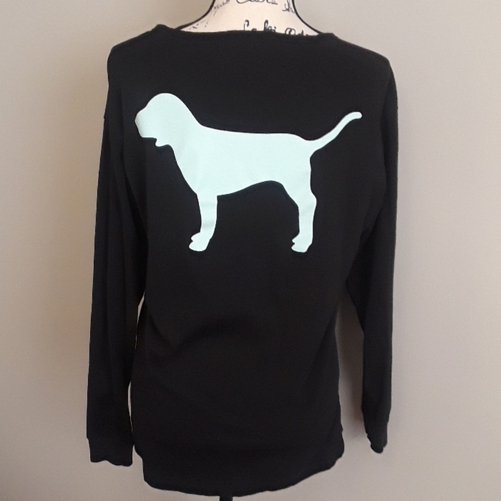 Pink brand long sleeve T
